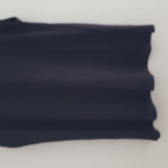 Bryn Walker Women Lavinia Tunic Top Medium Black Cowl Neck Lagenlook Minimalist - Picture 9 of 15